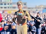 Inspector Vijay Kumar (in picture) has been the face of the Himachal Pradesh Police orchestra, Harmony of the Pines, since it came into being in 1996.