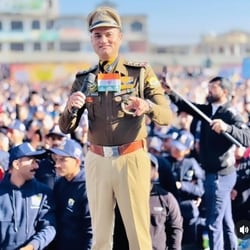 Inspector Vijay Kumar (in picture) has been the face of the Himachal Pradesh Police orchestra, Harmony of the Pines, since it came into being in 1996.