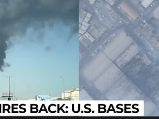 Mojtaba unleashes missiles on US bases in Kuwait &amp; Bahrain as Trump war