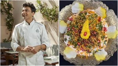 Chef Vikas Khanna pays tribute to Indore's Sarafa food market at his New York restaurant. (Instagram) Chef Vikas Khanna pays tribute to Indore's Sarafa food market at his New York restaurant. (Instagram)