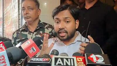 Educator Khan Sir speaks to the media following the firing incident outside his coaching institute in Patna. (ANI File) Educator Khan Sir speaks to the media following the firing incident outside his coaching institute in Patna. (ANI File)