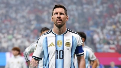 Lionel Messi #10 of Argentina during the FIFA World Cup 2026 Round of 16 match between Argentina and Egypt at Atlanta Stadium on July 07 (Getty Images via AFP) Lionel Messi #10 of Argentina during the FIFA World Cup 2026 Round of 16 match between Argentina and Egypt at Atlanta Stadium on July 07 (Getty Images via AFP)