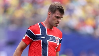 Alexander Sorloth has chosen to speak out and address the incident that sparked the backlash against him. (Getty Images via AFP)