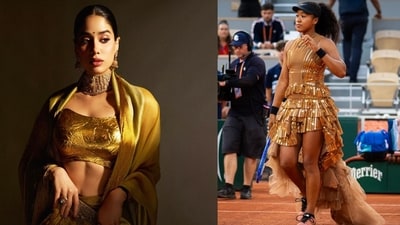 Celebrities are wearing different shades of gold, serving statement looks. (Instagram) Celebrities are wearing different shades of gold, serving statement looks. (Instagram)