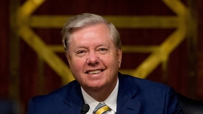 Senator Lindsey Graham was in Ukraine before his demise on July 11. (AP Photo) Senator Lindsey Graham was in Ukraine before his demise on July 11. (AP Photo)