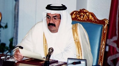 The Emir of Qatar, Sheikh Hamad bin Khalifa Al Thani, the former emir who turned his country into one of the richest countries in the world, has died at the age of 74 (Reuters)
