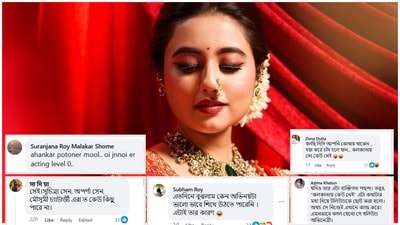 নেটপাড়ায় ট্রোলের মুখে স্বস্তিকা দত্ত। নেটপাড়ায় ট্রোলের মুখে স্বস্তিকা দত্ত।
