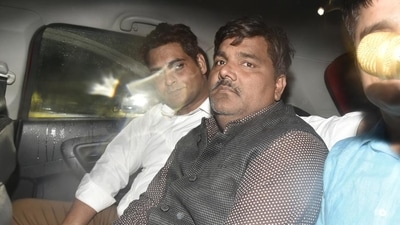 Former AAP leader Tahir Hussain convicted in IB officer Ankit Sharma murder case (HT file photo)