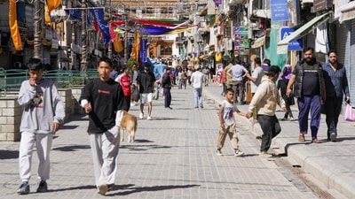 Ladakh was part of the erstwhile state of Jammu and Kashmir which was divided into two regional areas after the provisions of Article 370 were removed in 2019. (PTI) Ladakh was part of the erstwhile state of Jammu and Kashmir which was divided into two regional areas after the provisions of Article 370 were removed in 2019. (PTI)