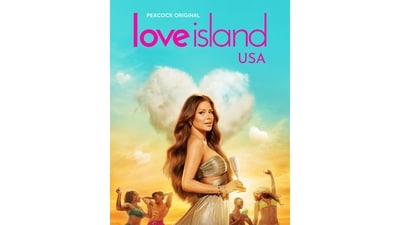 This image released by Peacock shows promotional art for the reality series "Love Island USA." (Preacock via AP) (Peacock via AP) This image released by Peacock shows promotional art for the reality series "Love Island USA." (Preacock via AP) (Peacock via AP)