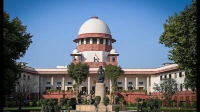 The last paragraph of the Supreme Court order, prima facie, requires correction, the Supreme Court said. (HT photo) The last paragraph of the Supreme Court order, prima facie, requires correction, the Supreme Court said. (HT photo)
