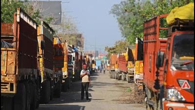 The truckers said the government failed to put in place the infrastructure required for the implementation of the regulations. (Bloomberg/Representative) The truckers said the government failed to put in place the infrastructure required for the implementation of the regulations. (Bloomberg/Representative)