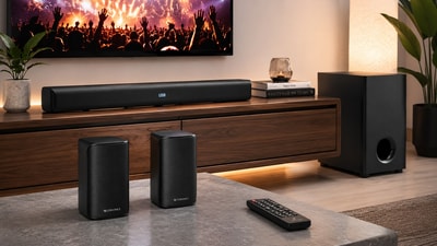 Home speakers under ₹10000: Experience richer audio with budget-friendly home speakers built for everyday entertainment. (AI generated image) Home speakers under ₹10000: Experience richer audio with budget-friendly home speakers built for everyday entertainment. (AI generated image)