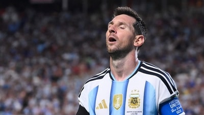 Lionel Messi during the quarterfinal clash against Switzerland (Getty Images via AFP) Lionel Messi during the quarterfinal clash against Switzerland (Getty Images via AFP)