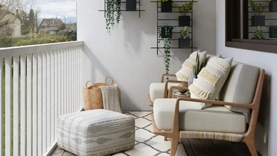 Here's how to transform your balcony into a stylish retreat. (Unsplash) Here's how to transform your balcony into a stylish retreat. (Unsplash)