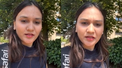 An Indian student warned international students against letting part-time jobs derail career goals. (Instagram/dhruvi_15902) An Indian student warned international students against letting part-time jobs derail career goals. (Instagram/dhruvi_15902)