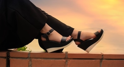 Wedge heels for women (Pexels) Wedge heels for women (Pexels)
