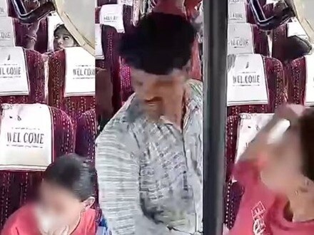 যাত্রীবাহী বাসে তরুণীকে যৌন হেনস্থা! অভিযুক্ত যুবককে সপাটে চড়