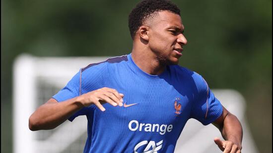 France's forward Kylian Mbappe. (AFP)