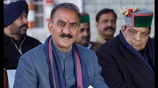 Himachal Pradesh chief minister Sukhvinder Singh Sukhu. (File)