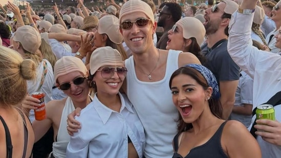 Ananya Panday shares a peek into Pitbull’s Guinness World Record-breaking show