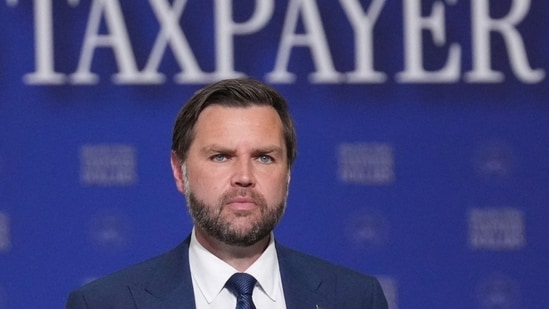 Vice President JD Vance discusses anti-fraud initiatives in Milwaukee, July 8.