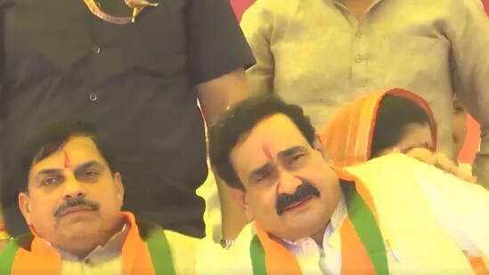Denied ticket, BJP's Narottam Mishra in tears at candidate rally in Datia: Watch