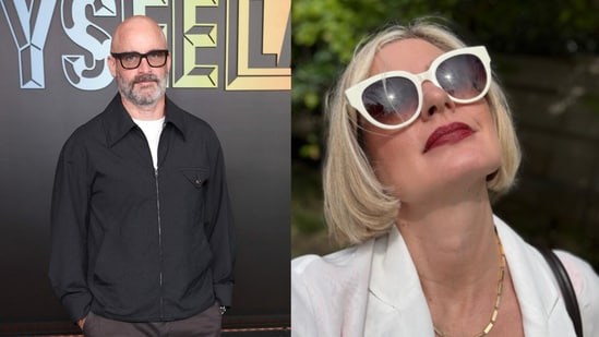 Tom Segura (L) and his ex-wife, Christina P. (Getty Images and Christina P on Instagram)