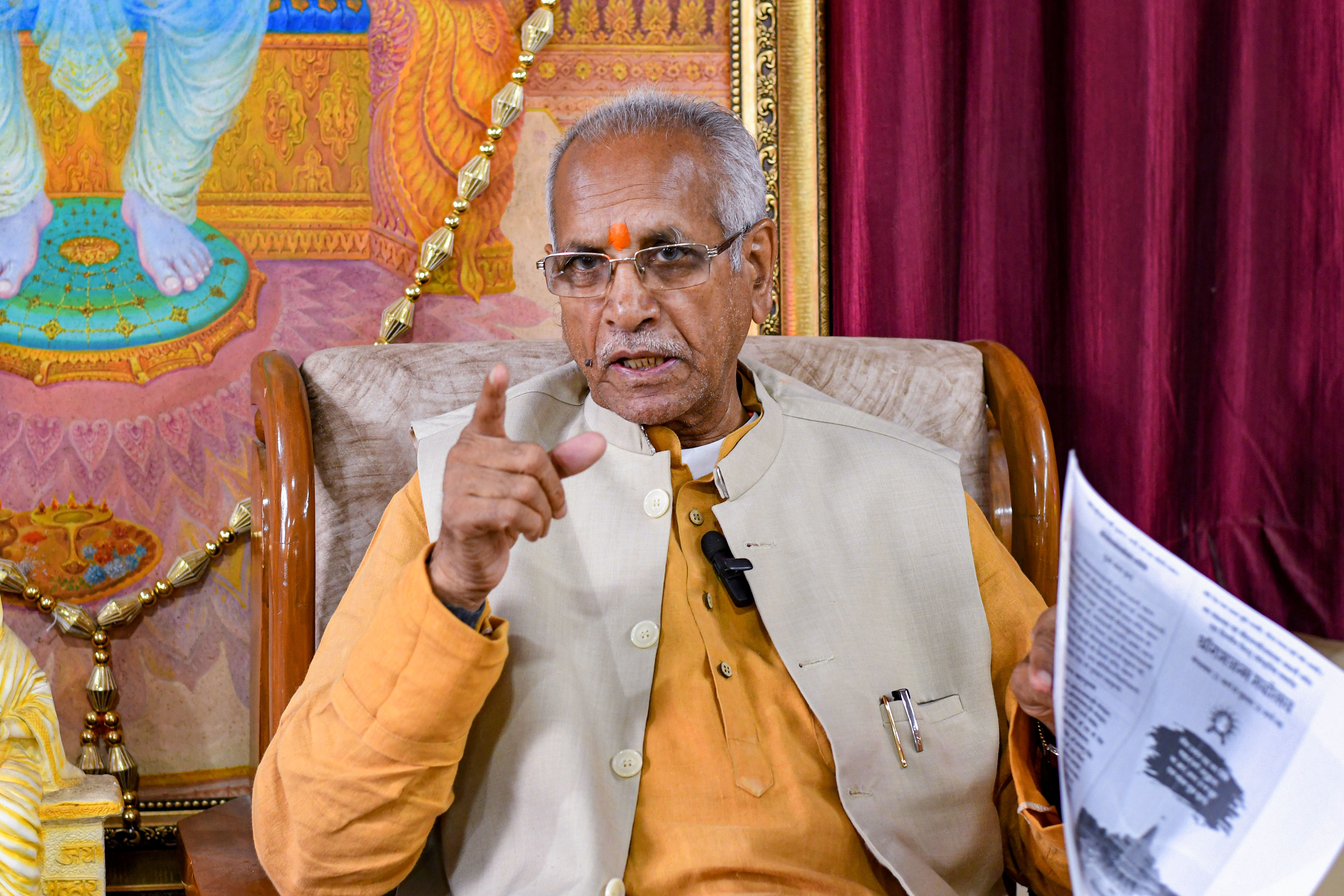 Ram Mandir Trust general secretary Champat Rai resigned amid the investigation into the case. (PTI)