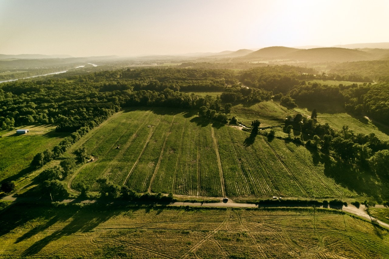 Fields earmarked for data-center construction near Berwick, Pa. Fields earmarked for data-center construction near Berwick, Pa.