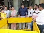 BMC tests ‘Manhole Rail Guard’ in L ward to improve safety during maintenance work