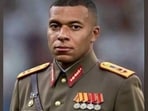 AI-generated image of Kylian Mbappé as a dictator