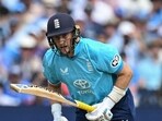 Joe Root is trying to stabilise the England innings. Joe Root is trying to stabilise the England innings.