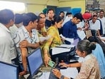 Consumers seek clarification over average bills issued during strike of contract staff. Utility says amounts will be adjusted after regular readings resume. (HT Photo)
