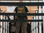 ICE has temporarily stopped most vehicle stops during immigration enforcement operations across the US.(Getty Images via AFP/ representative image)