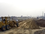 Officials said the portal will map construction sites and use AI to assess five key dust-control parameters. (HT PHOTO)
