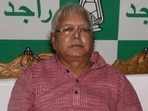 Rashtriya Janata Dal chief Lalu Prasad Yadav. (HT PHOTO)