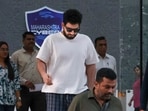 Stand-up comedian Samay Raina comes out of the Maharashtra Police cyber cell headquarters after being questioned in Navi Mumbai on March 24, 2025.