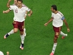 Mikel Oyarzabal scored the opening goal for Spain from the penalty spot after Lamine Yamal was fouled inside the box.