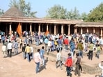 The court restrained the ASI from carrying out any structural alteration at the site without its permission. (HT PHOTO)