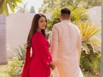 Actor Aanchal GS Singh with her husband