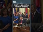 Trump Says US Will Control the Strait of Hormuz Amid Escalating Iran Conflict | Iran USA