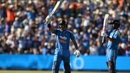 Axar Patel and Washington Sundar both hit fifties and put on an unbeaten 102-run stand to help India beat England by six wickets in the opening ODI in Edgbaston.&nbsp;(AFP)