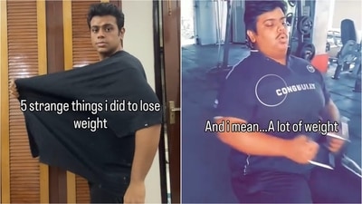 Kuwar Kapur emphasises tracking long-term progress over daily fluctuations for weight loss. (Instagram/@fitnessbykuwar) Kuwar Kapur emphasises tracking long-term progress over daily fluctuations for weight loss. (Instagram/@fitnessbykuwar)