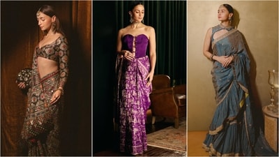 Alia Bhatt dazzles in three stunning ethnic ensembles at best friend's wedding. (Instagram/@puneetbsaini)