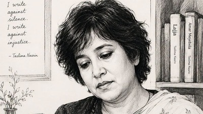 ১ আগস্ট কলকাতায় আসছেন বাংলাদেশের নির্বাসিত লেখিকা তসলিমা নাসরিন। ১ আগস্ট কলকাতায় আসছেন বাংলাদেশের নির্বাসিত লেখিকা তসলিমা নাসরিন।