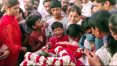 Bereaved family members in YSR Kadapa on Tuesday. (that I) Bereaved family members in YSR Kadapa on Tuesday. (that I)