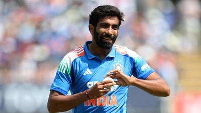 Jasprit Bumrah dismissed Harry Brook in the 1st ODI. (Action Images via Reuters)
