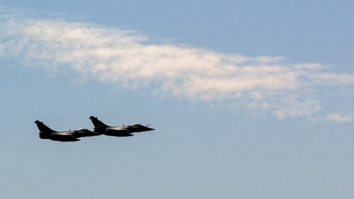 The two countries said Ukraine would order an initial 16 Rafale aircraft, the first tranche of a planned fleet of 100 announced in November 2025. (AFP) The two countries said Ukraine would order an initial 16 Rafale aircraft, the first tranche of a planned fleet of 100 announced in November 2025. (AFP)