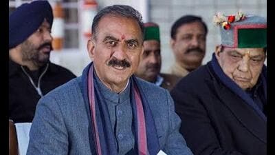 Himachal chief minister Sukhvinder Singh Sukhu (File) Himachal chief minister Sukhvinder Singh Sukhu (File)